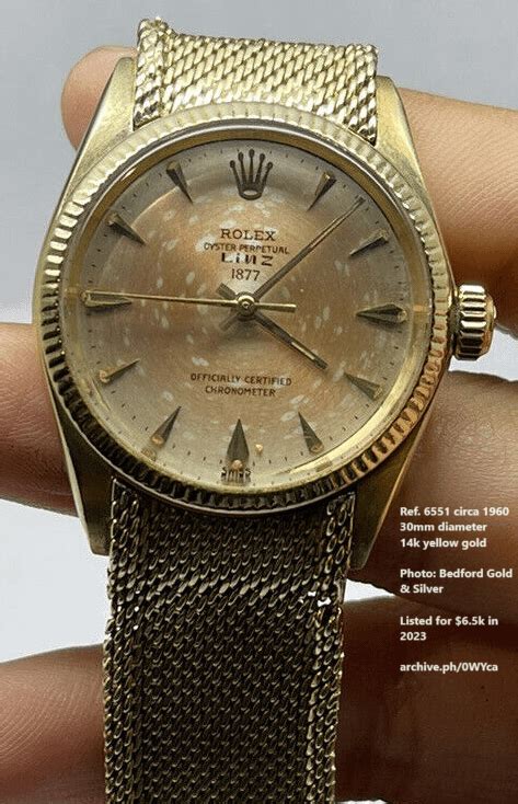 rolex oyster bracelet damage